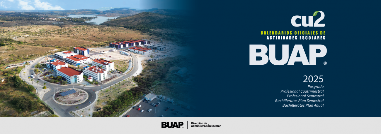 Calendarios Institucionales 2025 BUAP